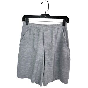 Men's Lululemon Pace Breaker Shorts Liner Grey Shadow Stripe Size Small 9" EUC